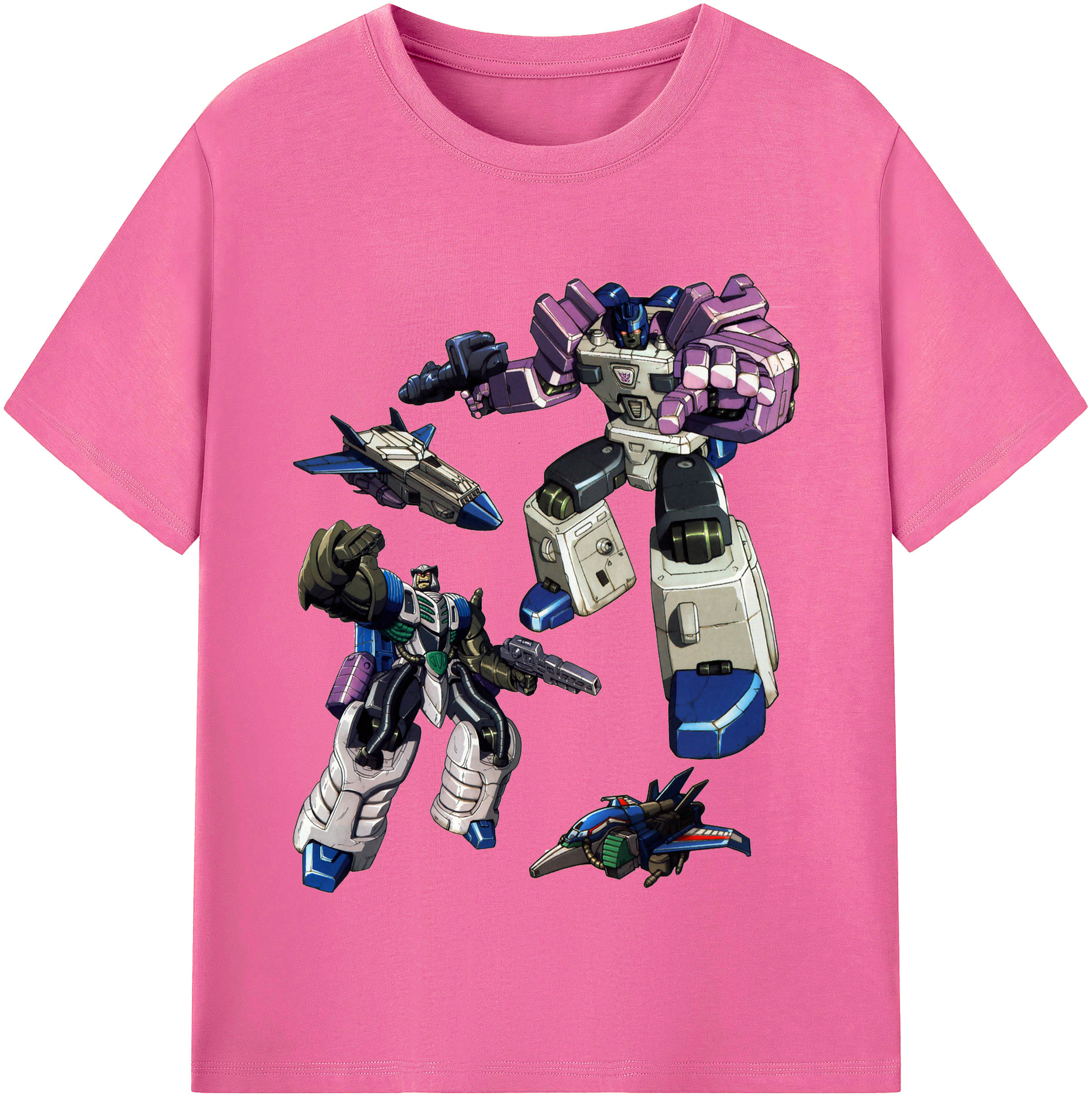 （画像用）  レディースカジュアルプリントTシャツ（綿100％）